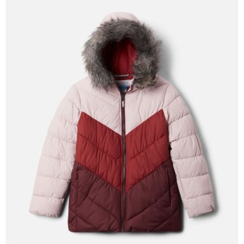Columbia Jakne Za Djevojčice - Arctic Blast Roze Crvene | KJGI-02978